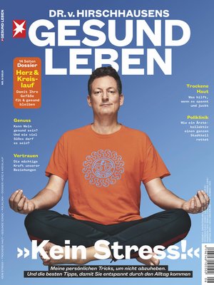 cover image of HIRSCHHAUSENS STERN GESUND LEBEN 06/2019--Kein Stress